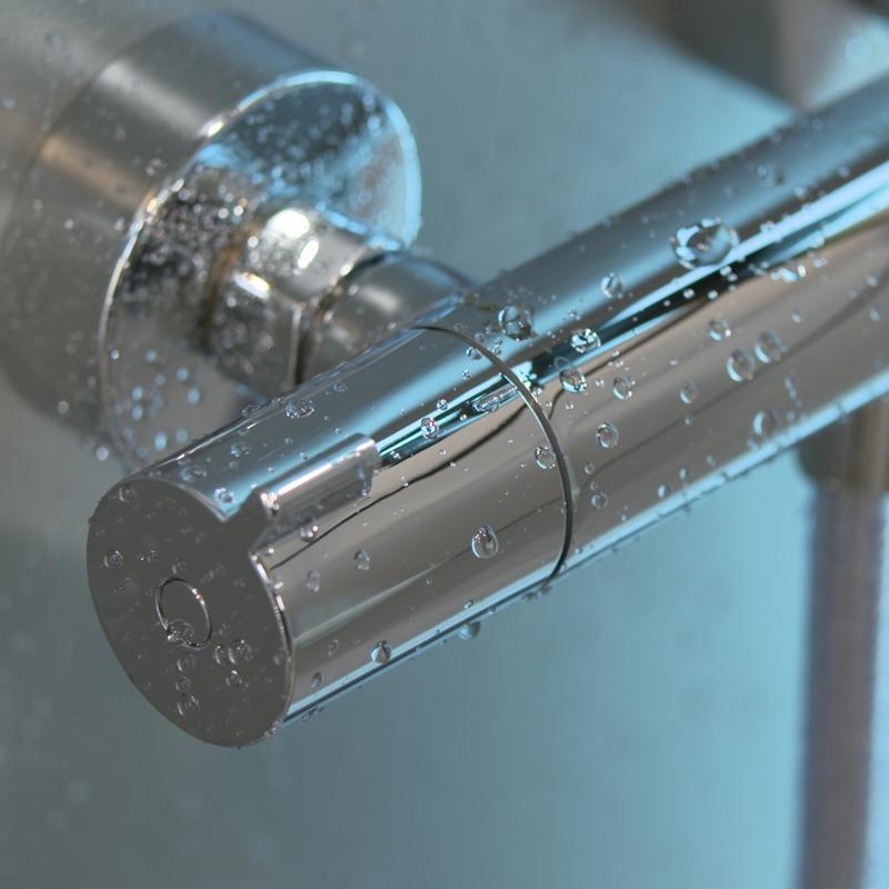 Hansgrohe, Ecostat 1001 CL, baterie dus termostata, crom